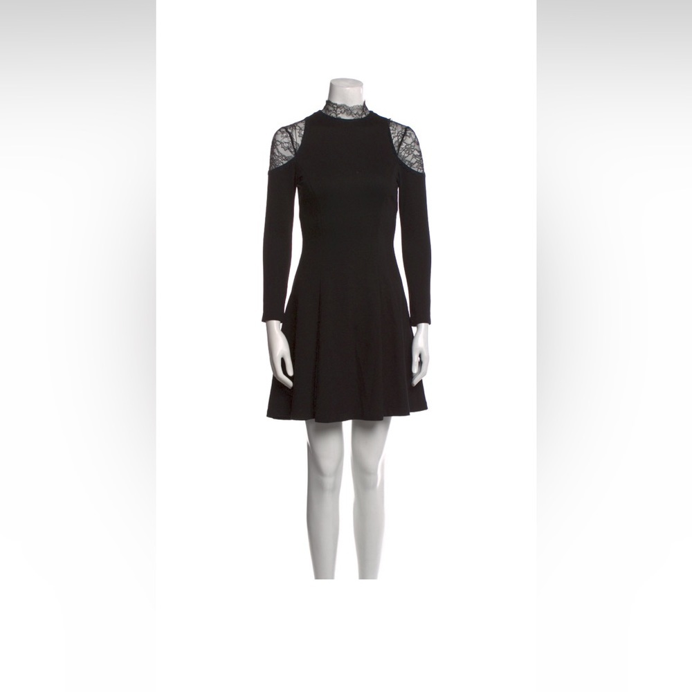 Alice + Olivia, Mock Neck Mini dress
